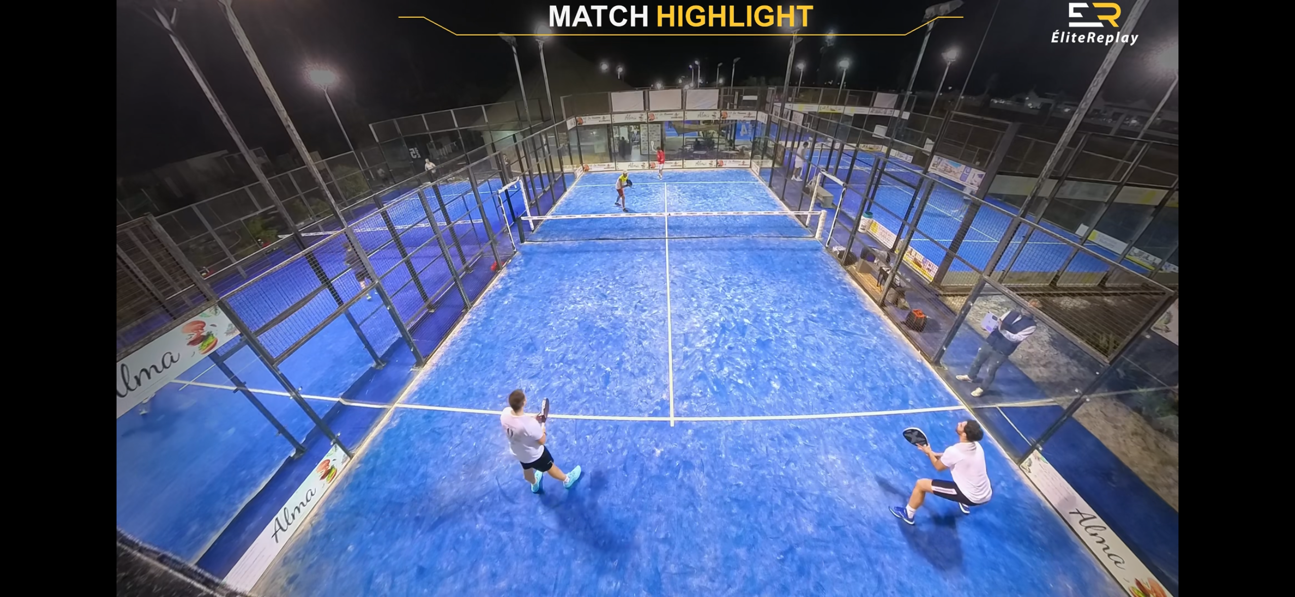 Padelturnier mit ÉliteReplay MatchBoard
